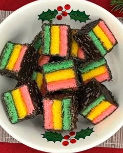 Leo's Rainbow Cookies $12.99 lb